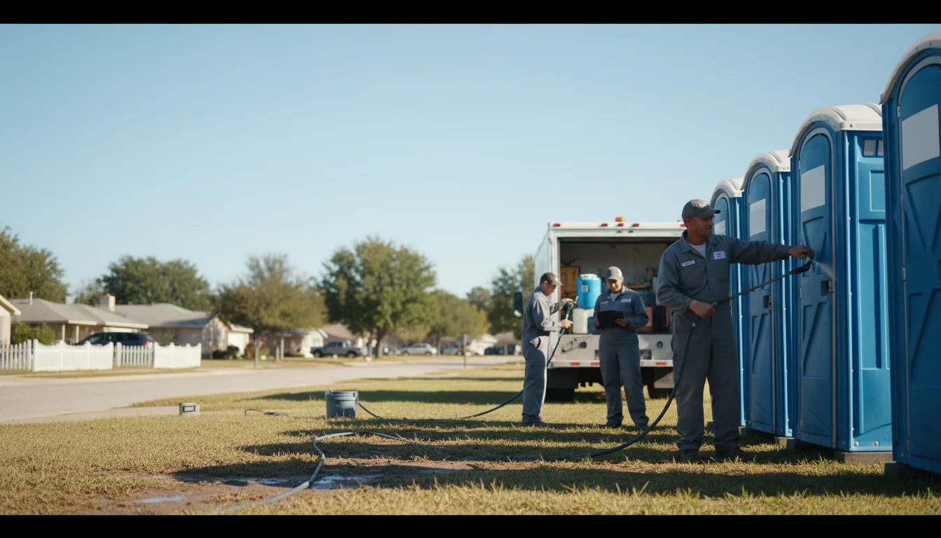 Long-Term Portable Toilet Rental in Sugar Valley, GA near me